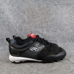 Rawlings Shoes Kids 2 Baseball Softball Cleats Stirrup II Lace Up Sport Athletic